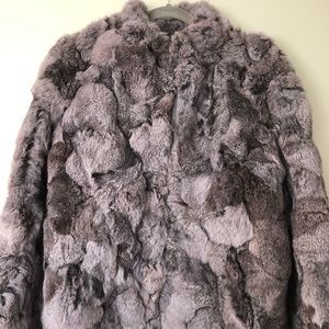 Rabbit Fur Coat